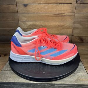 Adidas Adizero Adios 6 'Turbo Sky Rush' Women's Size US 7 Mesh Running Shoes